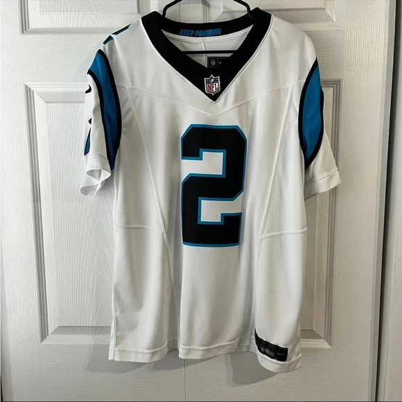 DJ Moore Carolina White Football Jersey (JSA) Size Large - Picture 1 of 4